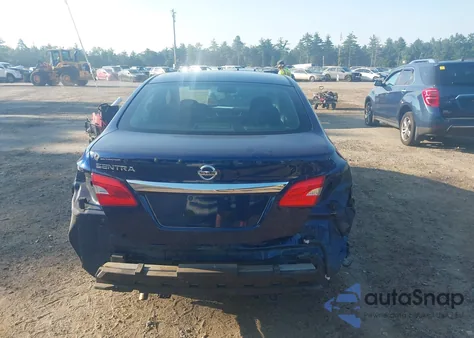 2018 Nissan Sentra S из США, поврежденный, VIN 3N1AB7AP3JY219077